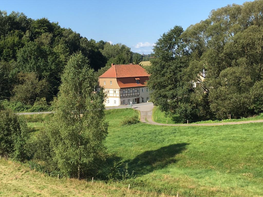 Ferienwohnung Richtermuehle Saupsdorf Екстер'єр фото